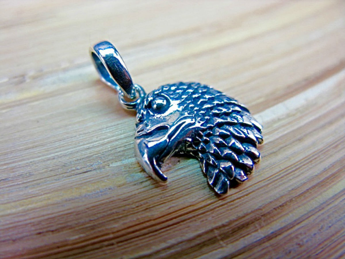Eagle Pendant Chain Necklace in 925 Sterling Silver