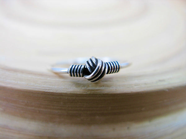Balinese Oxidized Ring in 925 Sterling Silver