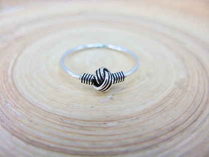 Balinese Oxidized Ring in 925 Sterling Silver