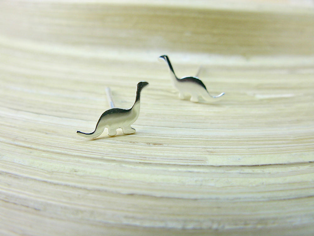 Dinosaur 925 Sterling Silver Stud Earrings