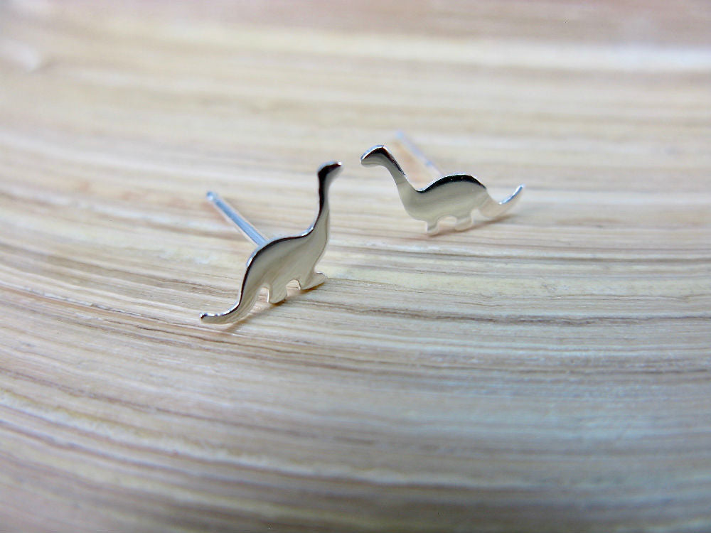 Dinosaur 925 Sterling Silver Stud Earrings