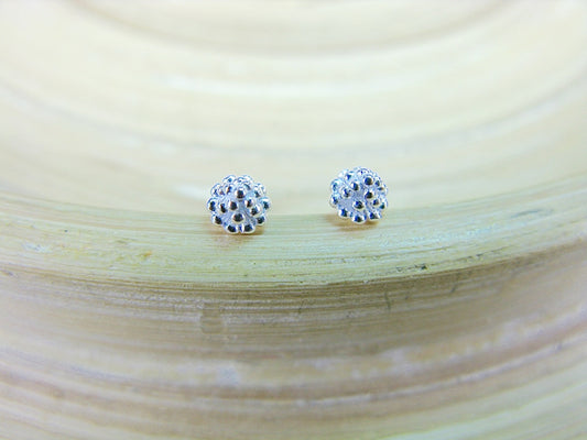 Spike Punk 925 Sterling Stud Earrings