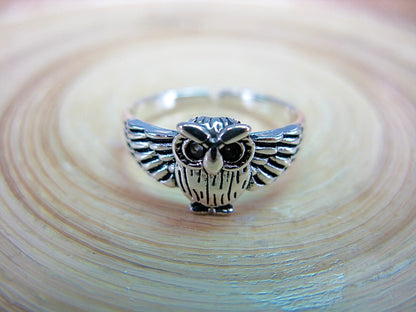 Owl 925 Sterling Silver Ring